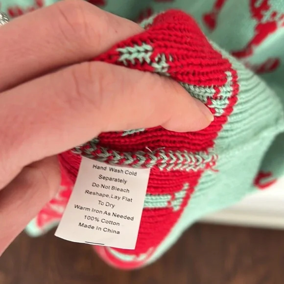 ULTRA RARE Kiel James Patrick lobster toasty coasty sweater - Picture 4 of 5